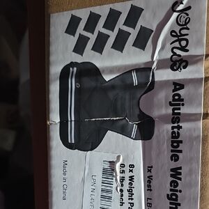 Adjustable Weight Vest with Pockets